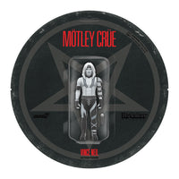 Super7 x Mötley Crüe - Mick Mars, Nikki Sixx, Tommy Lee & Vince Neil (Shout At The Devil B&W) ReAction Figures - Mainstay Entertainment