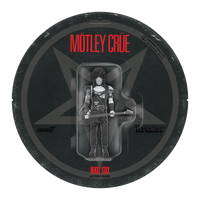 Super7 x Mötley Crüe - Nikki Sixx (Shout At The Devil B&W) ReAction Figure - Mainstay Entertainment