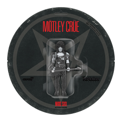 Super7 x Mötley Crüe - Nikki Sixx (Shout At The Devil B&W) ReAction Figure