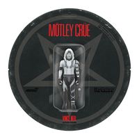 Super7 x Mötley Crüe - Vince Neil (Shout At The Devil B&W) ReAction Figure - Mainstay Entertainment