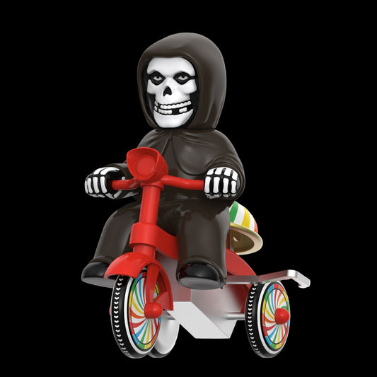 Super7 x MISFITS - Super Cycles - Fiend (Black w/ Red Trike) Toy - Mainstay Entertainment