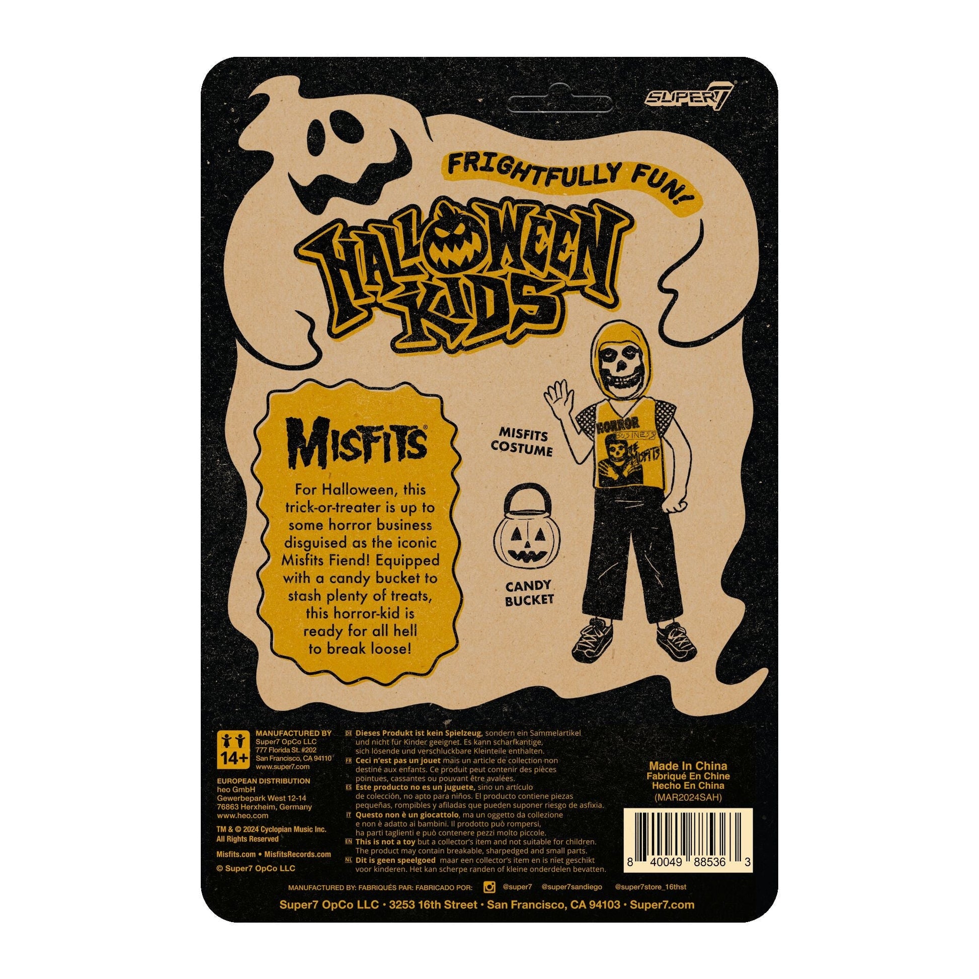 Super7 x Misfits - HALLOWEEN KIDS (HORROR BUSINESS) ReAction Figure - Mainstay Entertainment