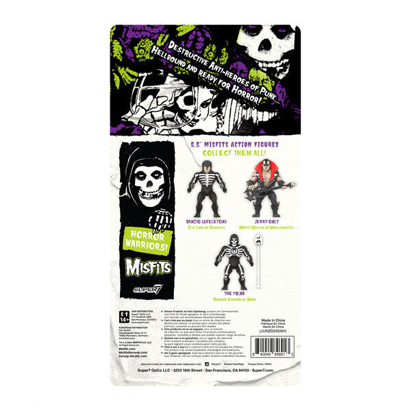Super7 x Misfits - The Fiend (Horror Warrior of Doom) 5.5" Action Figure - Mainstay Entertainment