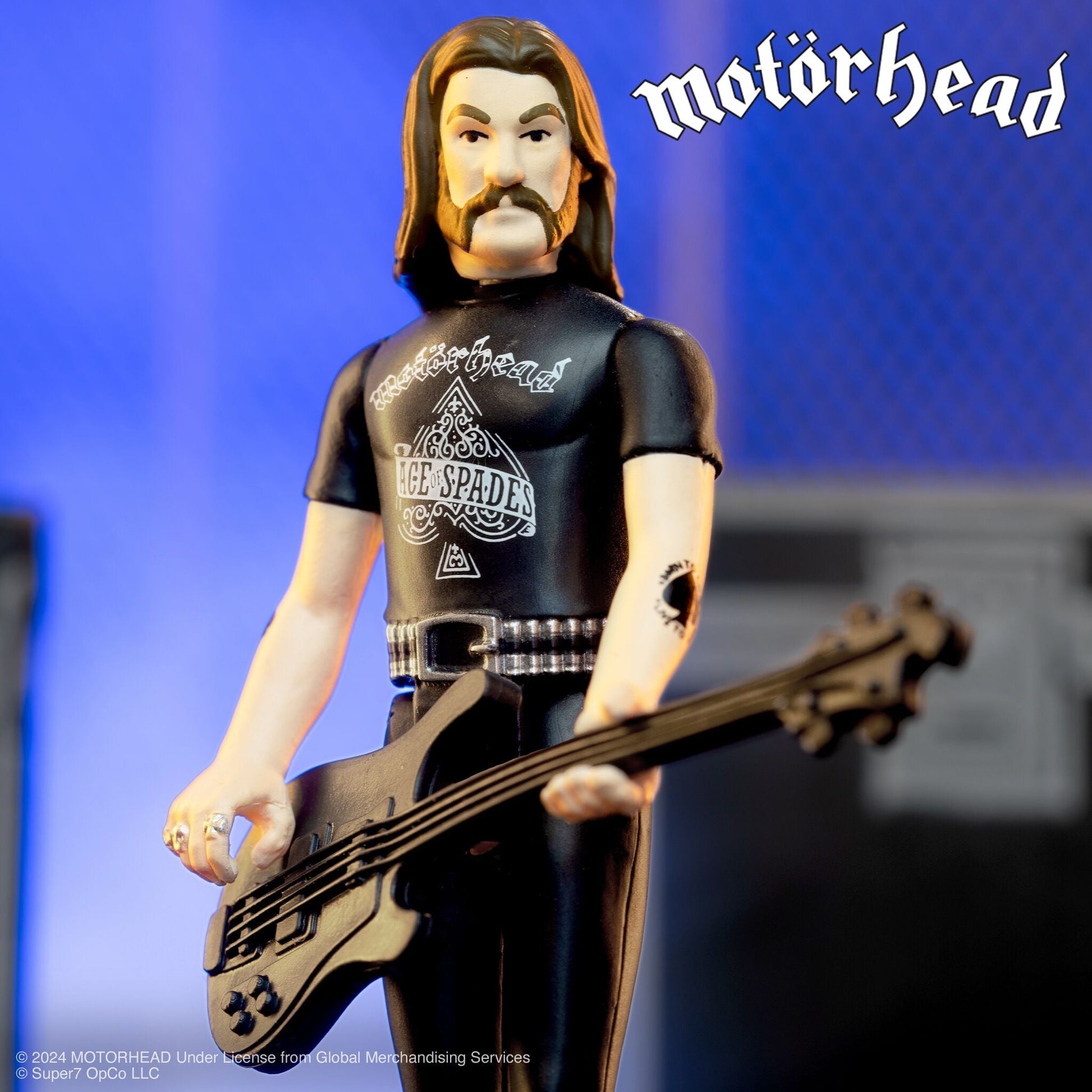 Super7 x Motörhead - Lemmy (Ace of Spades) ReAction Figure - Mainstay Entertainment