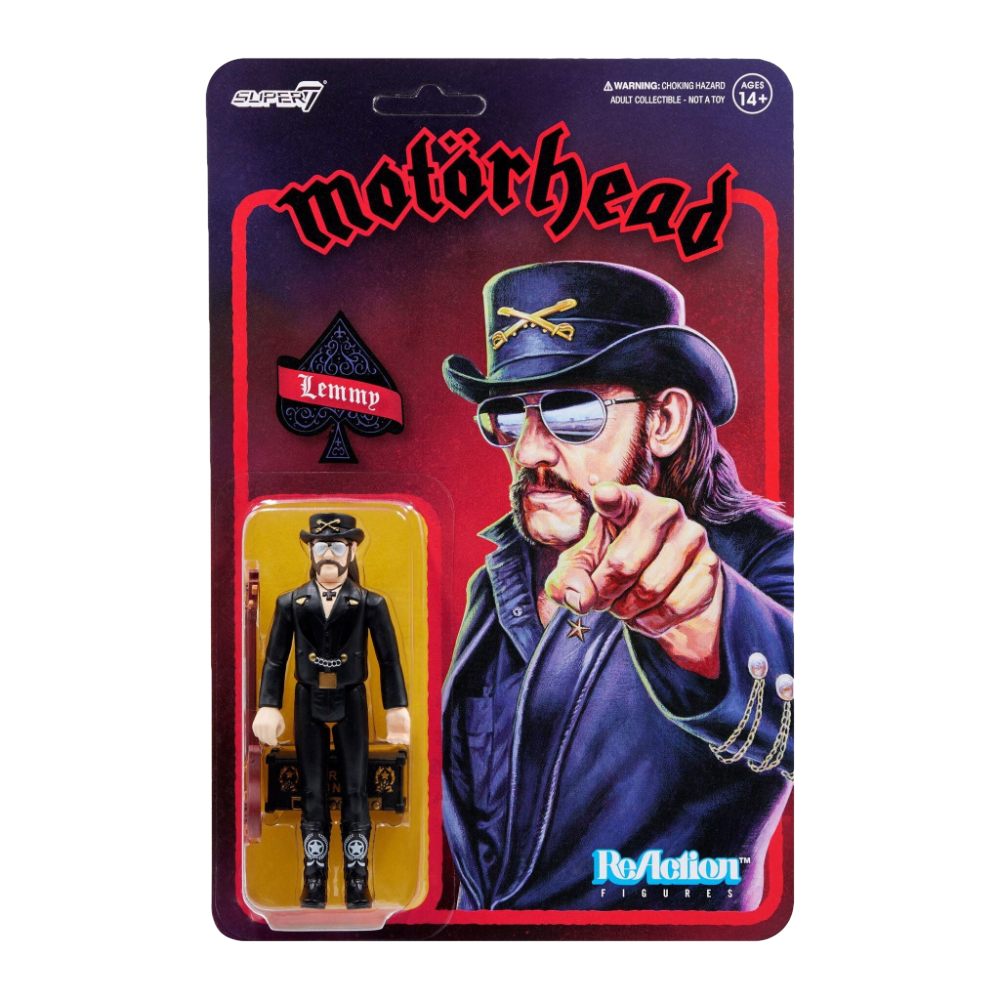 Super7 x Motörhead - Lemmy (Modern Cowboy) ReAction Figure - Mainstay Entertainment