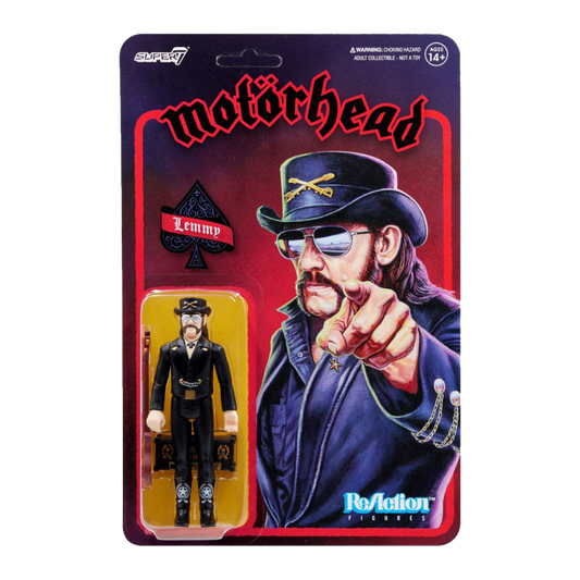 Super7 x Motörhead - Lemmy (Modern Cowboy) ReAction Figure - Mainstay Entertainment