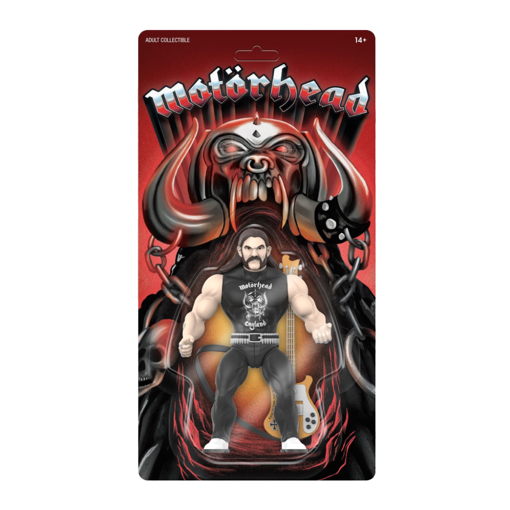 Super7 x Motörhead - Lemmy Vintage 5.5" Action Figure - Mainstay Entertainment
