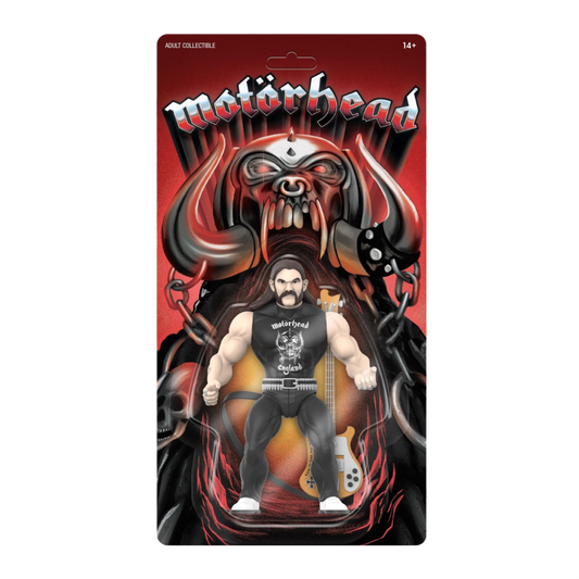 Super7 x Motörhead - Lemmy Vintage 5.5" Action Figure - Mainstay Entertainment