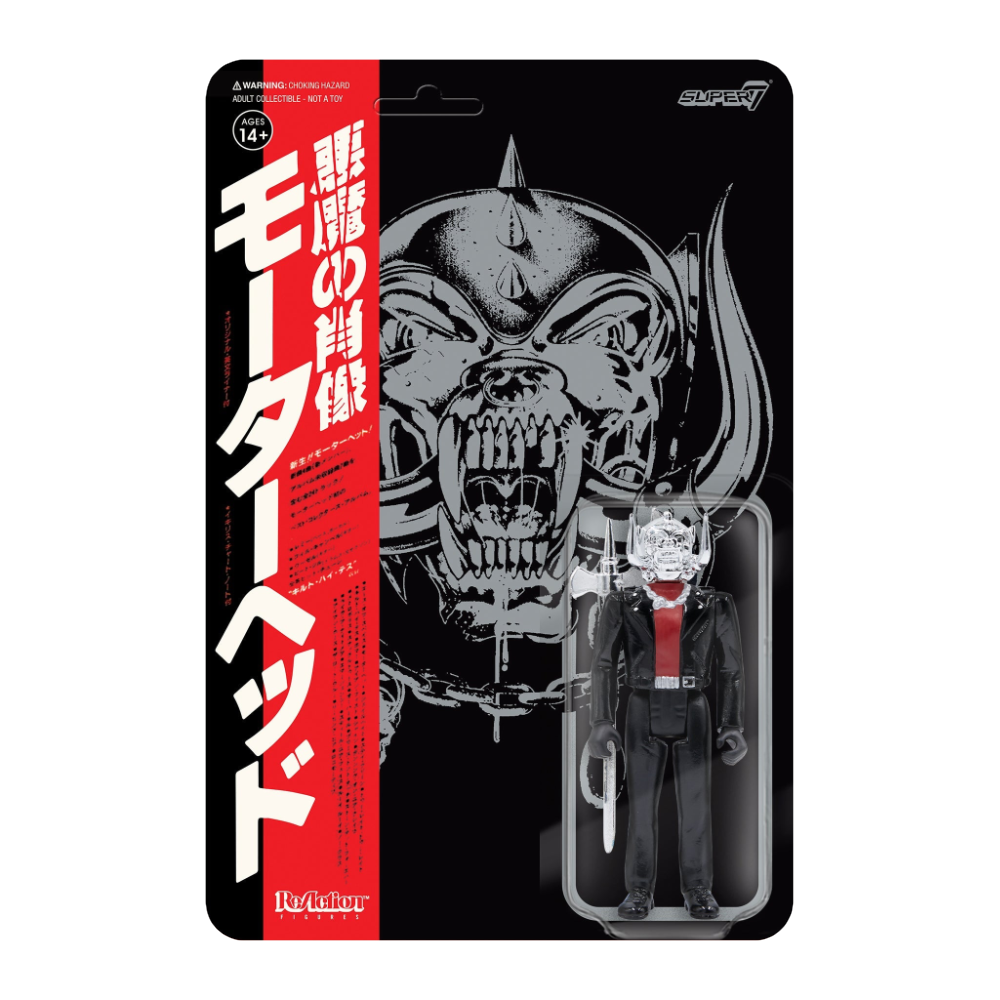 Super7 x Motörhead - Warpig (Japanese Chrome) ReAction Figure - Mainstay Entertainment