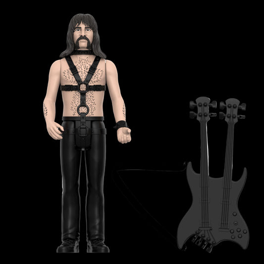 Super7 x SPINAL TAP - Derek Smalls (None More Black) - ReAction Figure - Mainstay Entertainment