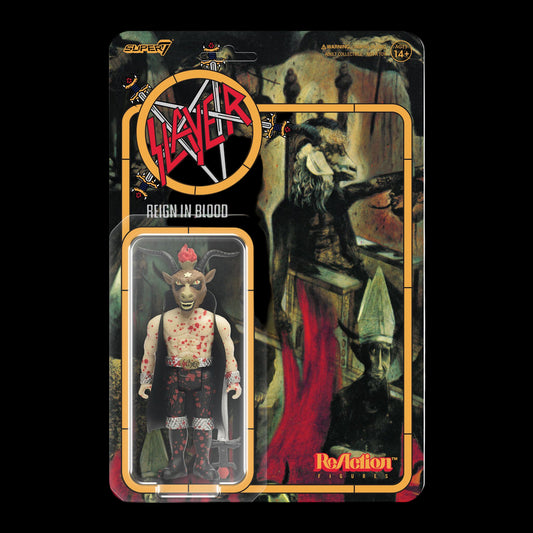 Super7 x Slayer - Minotaur (Reign In Blood) ReAction Figure - Mainstay Entertainment
