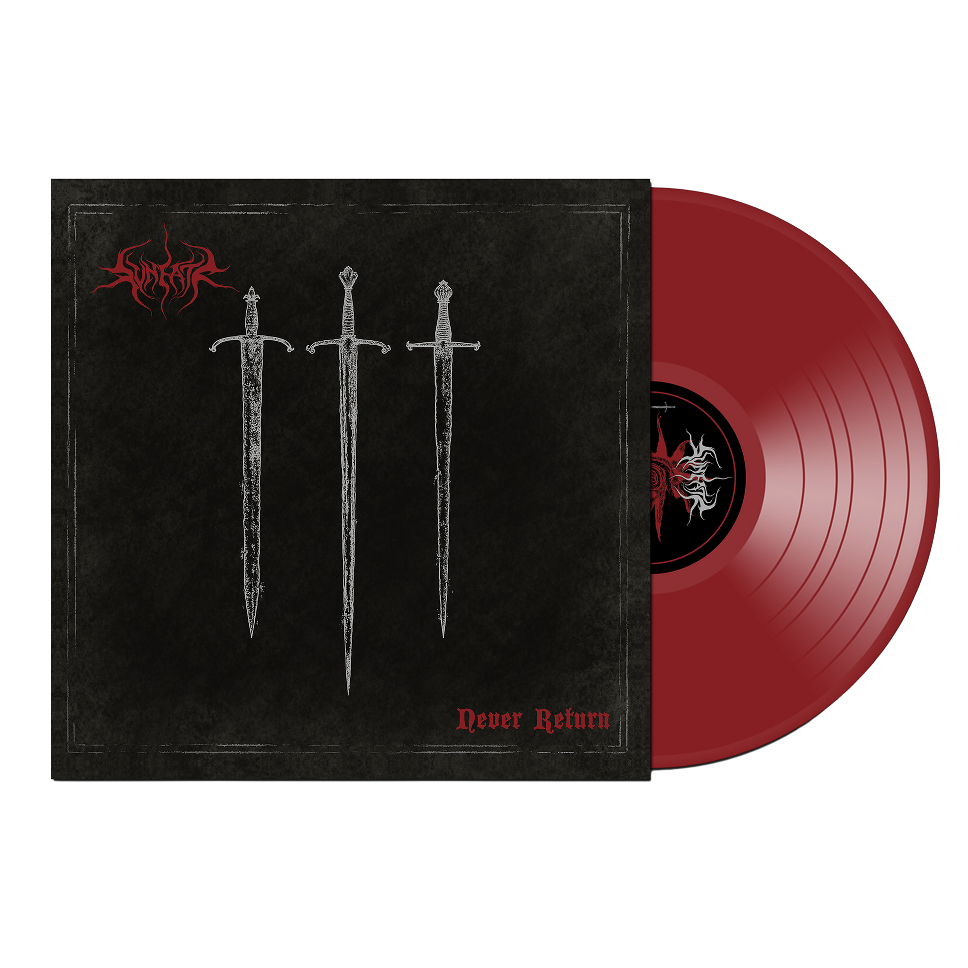 Svneatr - Never Return - Red LP Prosthetic Records