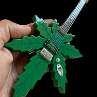 Sweet Leaf Guitars® "Mary Jane Marijuana Shape" Licensed Mini Guitar - Mainstay Entertainment