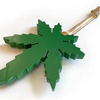 Sweet Leaf Guitars® "Mary Jane Marijuana Shape" Licensed Mini Guitar - Mainstay Entertainment