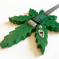 Sweet Leaf Guitars® "Mary Jane Marijuana Shape" Licensed Mini Guitar - Mainstay Entertainment