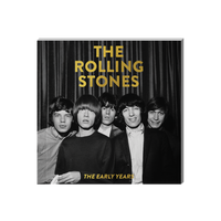 THE ROLLING STONES x GOLDMINE "EARLY YEARS" SPECIAL COLLECTOR’S EDITION SOFTCOVER BOOK w/THE ROLLING STONES ’12x5’ LP (Exclusive Limited Edition - Gold Vinyl) Revolver Magazine