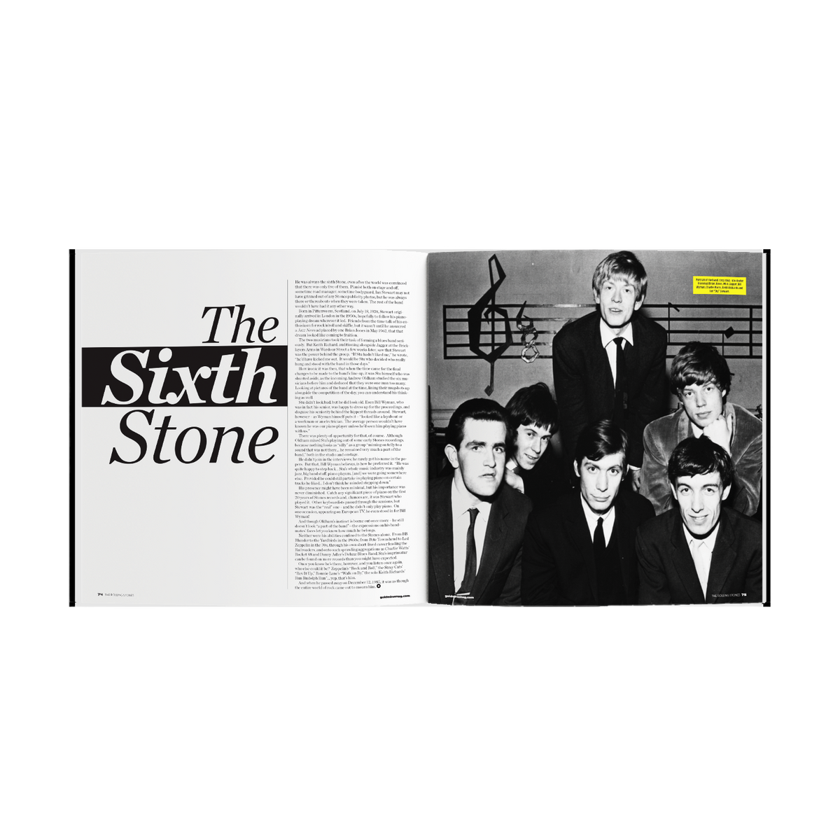 THE ROLLING STONES x GOLDMINE "EARLY YEARS" SPECIAL COLLECTOR’S EDITION SOFTCOVER BOOK Revolver Magazine