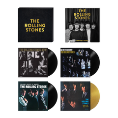 THE ROLLING STONES x GOLDMINE "EARLY YEARS" SPECIAL COLLECTOR’S EDITION SOFTCOVER BOOK w/4 LPS IN HEAVY DUTY NUMBERED BOX (Limited Edition – Only 300 Box Sets Made)