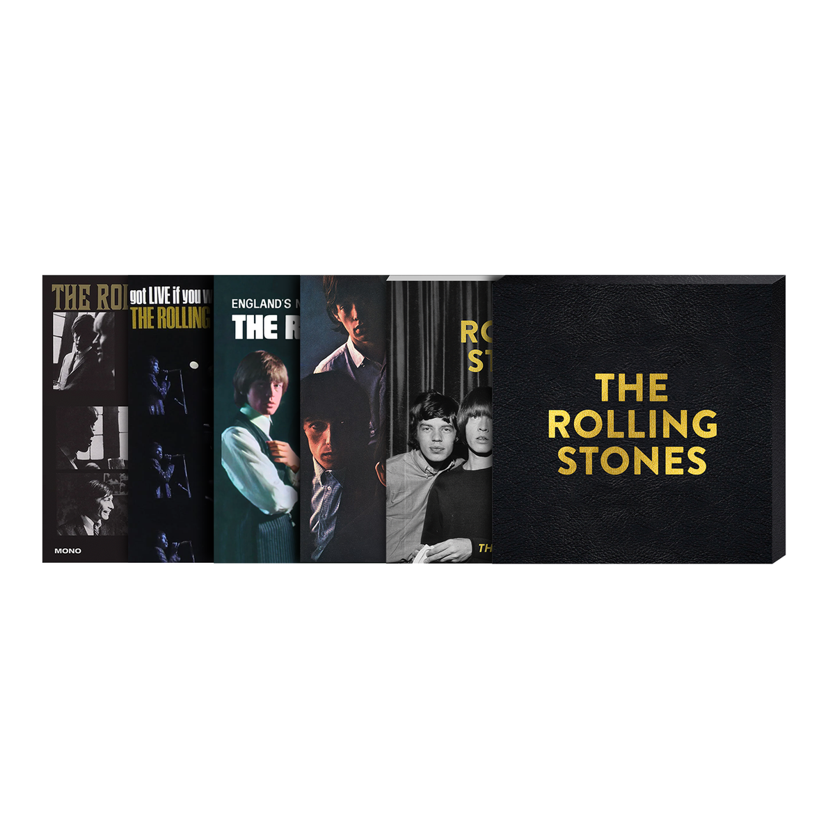 THE ROLLING STONES x GOLDMINE "EARLY YEARS" SPECIAL COLLECTOR’S EDITION SOFTCOVER BOOK w/4 LPS IN HEAVY DUTY NUMBERED BOX (Limited Edition – Only 300 Box Sets Made) Revolver Magazine
