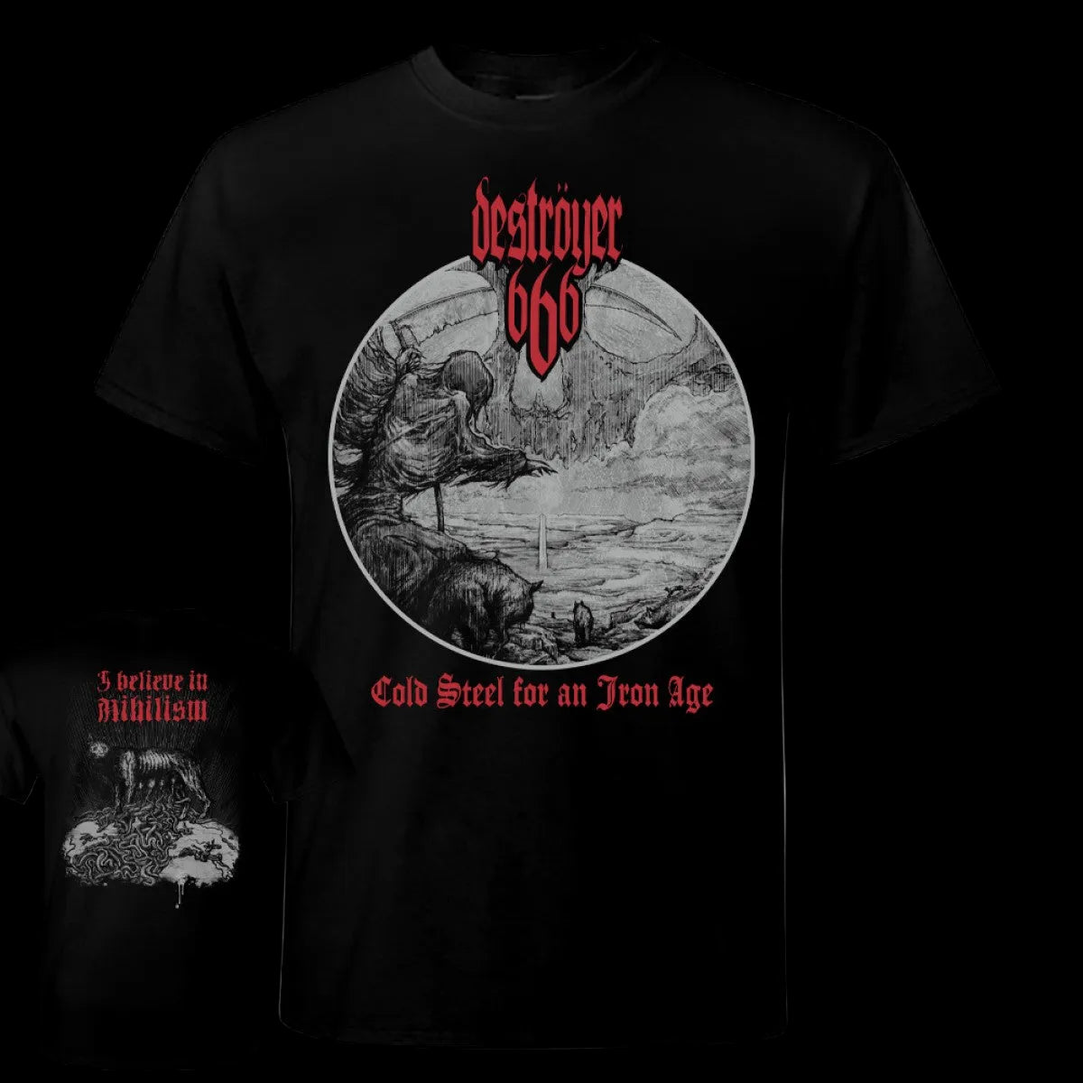 Deströyer 666 "Cold Steel For An Iron Age 2011" Shirt