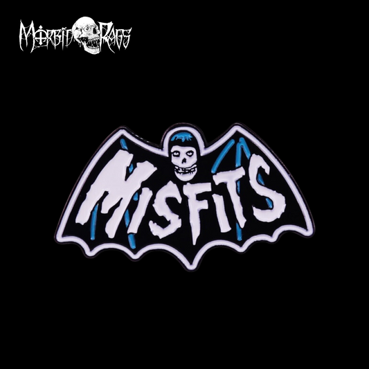 The Misfits "Blue Bat" Pin - Mainstay Entertainment