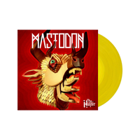 MASTODON ‘THE HUNTER’ LP (Exclusive – Yellow Vinyl) w/ SIGNED 12"x12" PAUL ROMANO PRINT Revolver Magazine