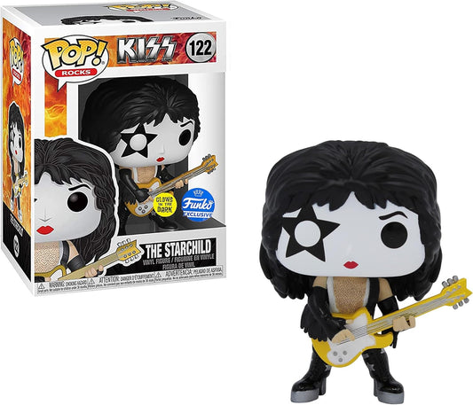 Funko Pop Rocks - KISS The Starchild #122 Exclusive Rock Movie Heroes