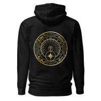 Time Waits For No Man "Sundial" Embroidered Pullover Hoodie - Mainstay Entertainment
