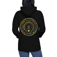 Time Waits For No Man "Sundial" Embroidered Pullover Hoodie - Mainstay Entertainment
