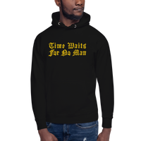 Time Waits For No Man "Sundial" Embroidered Pullover Hoodie - Mainstay Entertainment