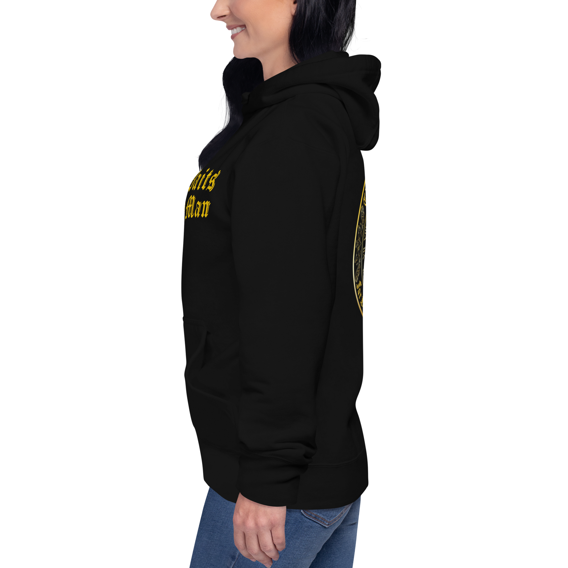 Time Waits For No Man "Sundial" Embroidered Pullover Hoodie - Mainstay Entertainment