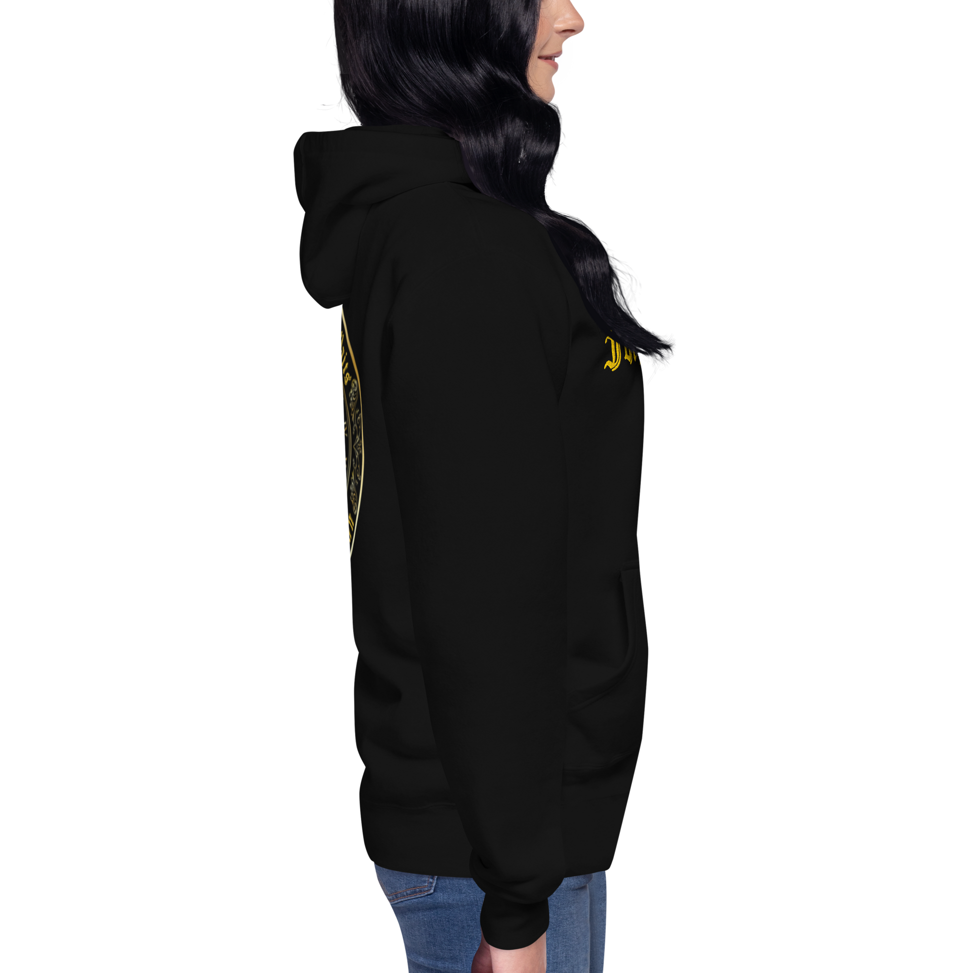 Time Waits For No Man "Sundial" Embroidered Pullover Hoodie - Mainstay Entertainment