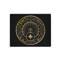 Time Waits For No Man "Sundial" PU Leather Folded Wallet - Mainstay Entertainment