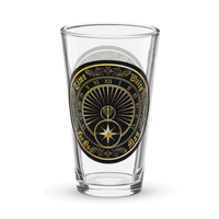 Time Waits For No Man "Sundial" Pint Glass - Mainstay Entertainment