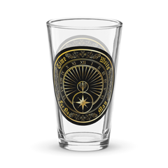 Time Waits For No Man "Sundial" Pint Glass