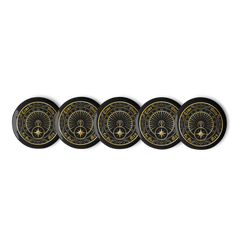 Time Waits For No Man "Sundial" Set of (5) Buttons