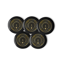 Time Waits For No Man "Sundial" Set of (5) Buttons - Mainstay Entertainment