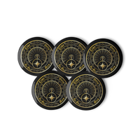 Time Waits For No Man "Sundial" Set of (5) Buttons - Mainstay Entertainment