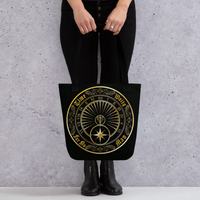 Time Waits For No Man "Sundial" Tote Bag - Mainstay Entertainment