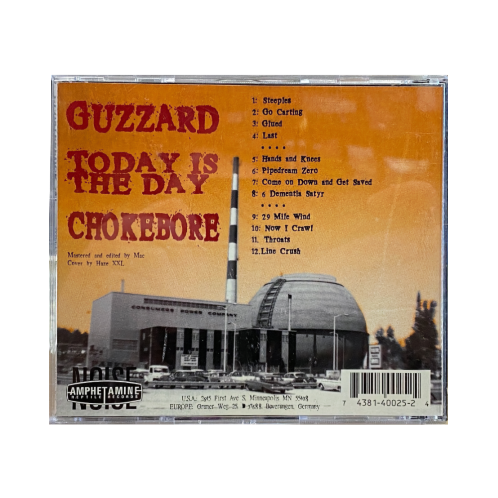 Today Is The Day / Guzzard / Chokebore "Clusterfuck '94" [Sealed 1994 Release] CD - Mainstay Entertainment