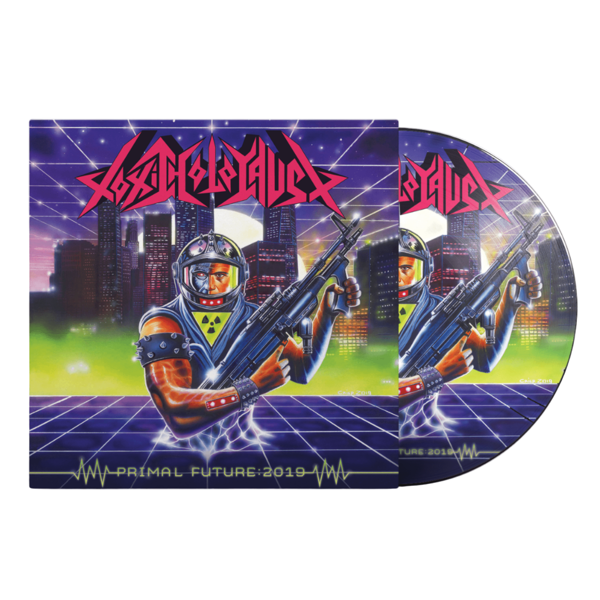 Toxic Holocaust "Primal Future: 2019" Picture Disc Vinyl