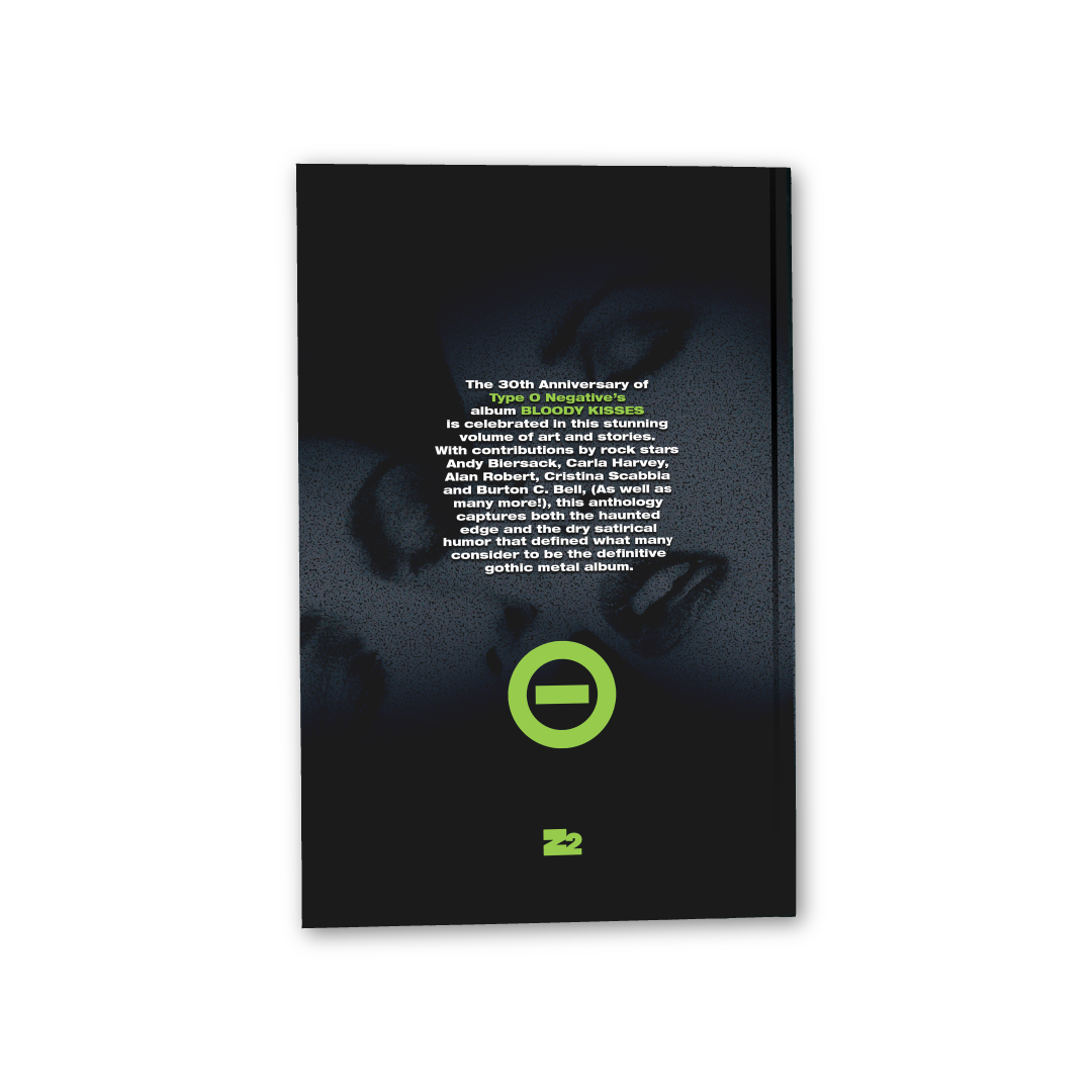 Type O Negative "Bloody Kisses" Hard Cover Book - Mainstay Entertainment