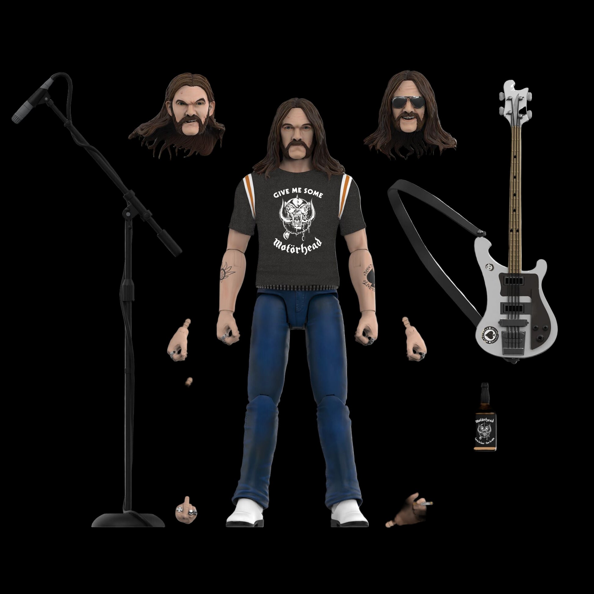 Super7 x Motörhead Ultimates Lemmy (1981 Tour) Figure