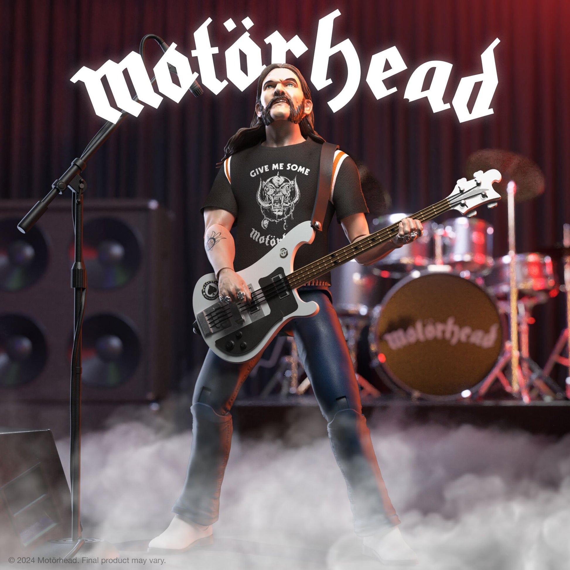 Super7 x Motörhead Ultimates Lemmy (1981 Tour) Figure