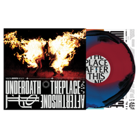 Underoath "The Place After This One" Black + Blue Red Swirl Vinyl - Mainstay Entertainment