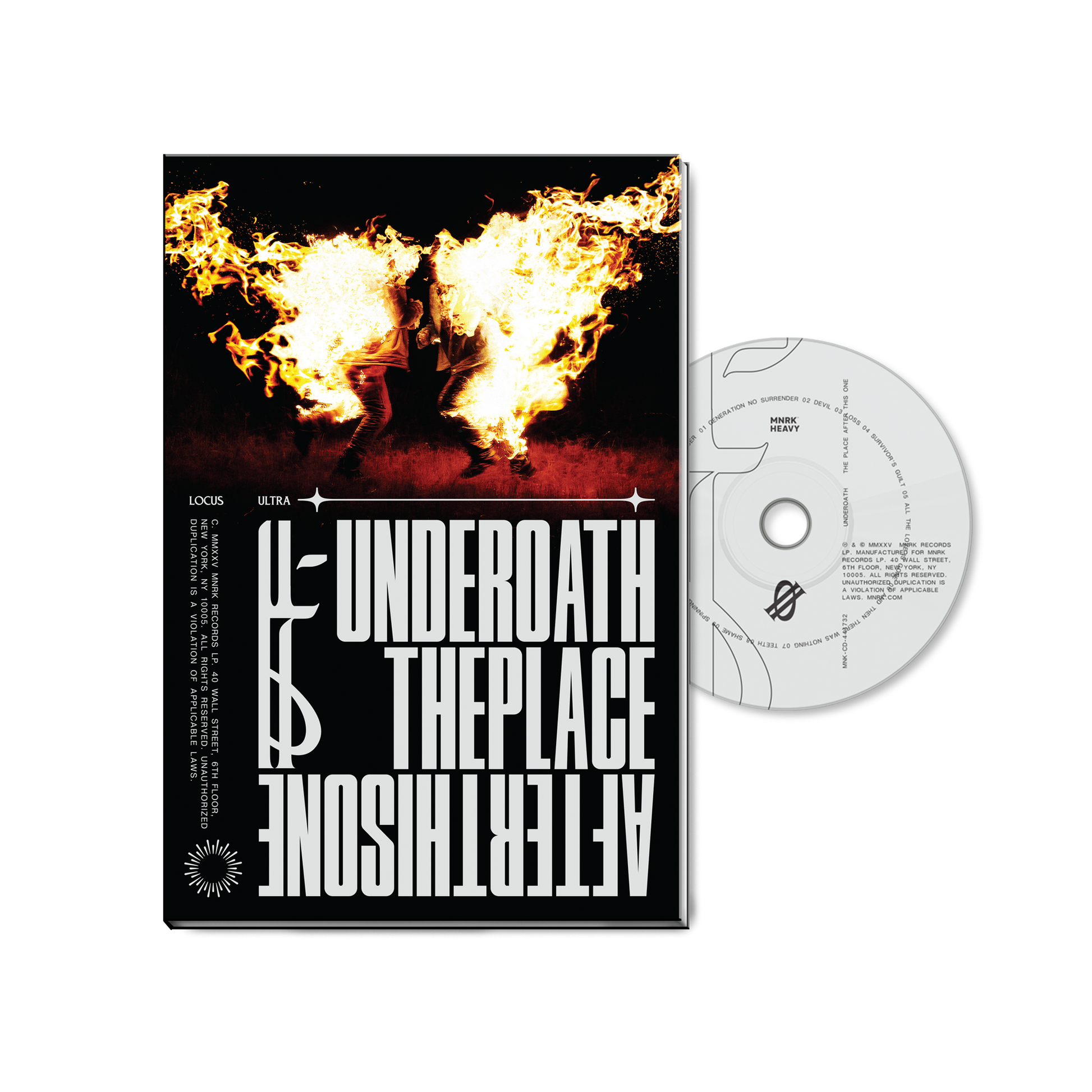Underoath "The Place After This One" Deluxe CD Zine - Mainstay Entertainment