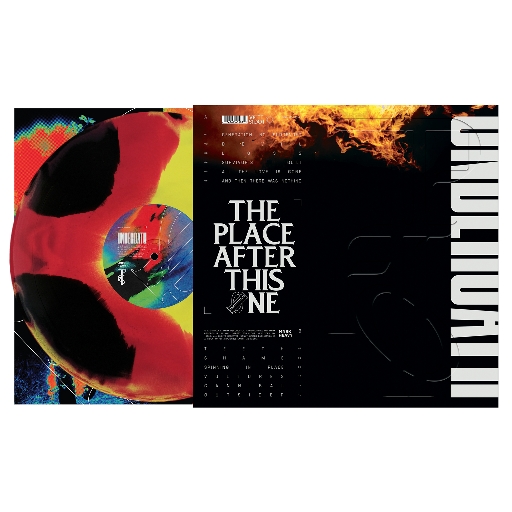 Underoath "The Place After This One" Deluxe Thermo Vinyl - Mainstay Entertainment