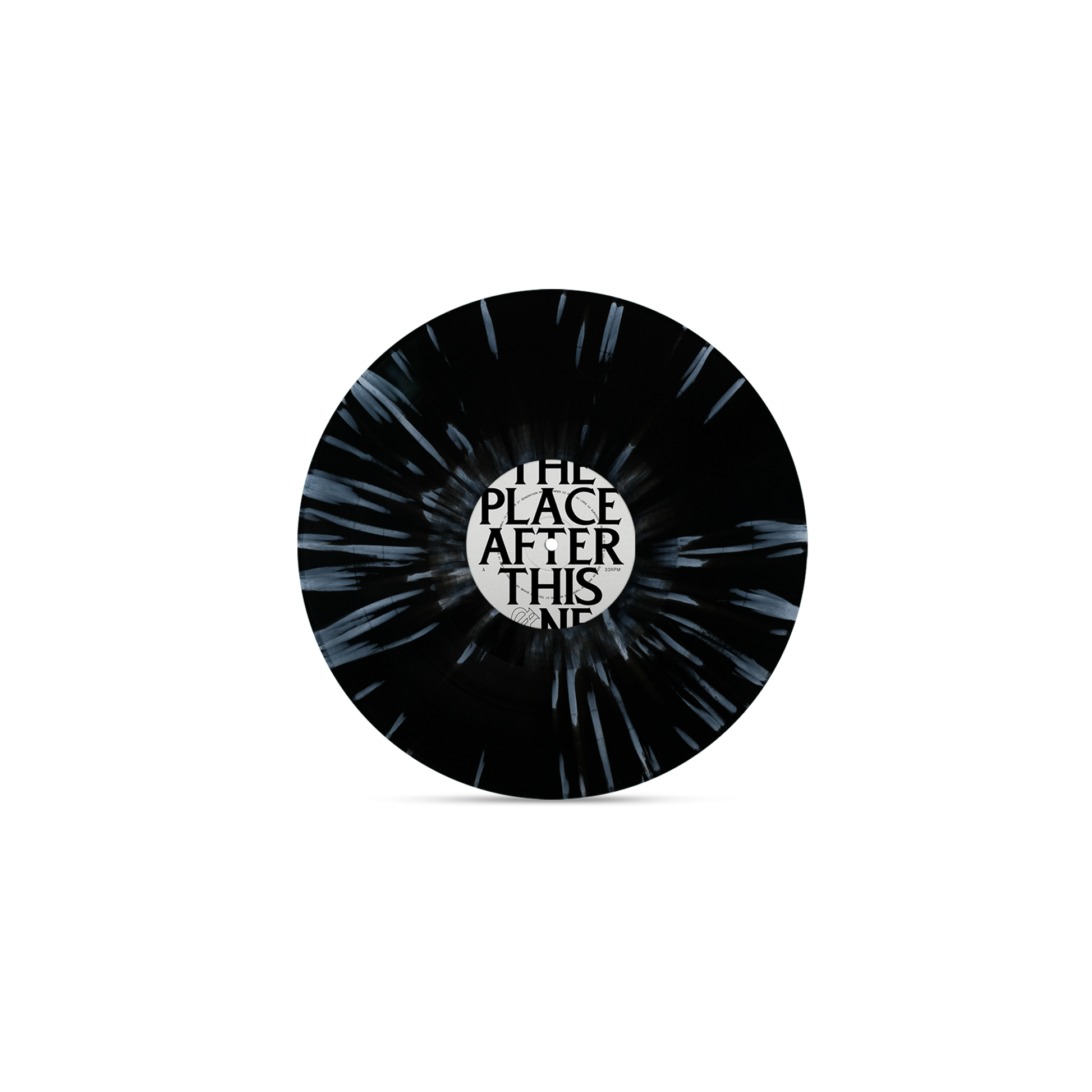 Underoath "The Place After This One" Black/White Splatter Vinyl