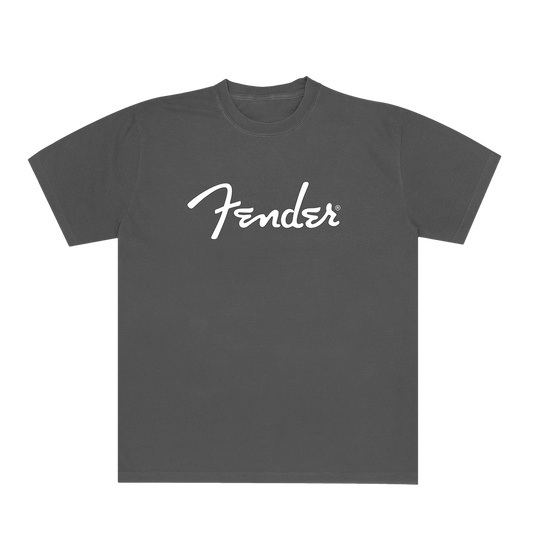 Fender "Spaghetti Logo" Charcoal Shirt
