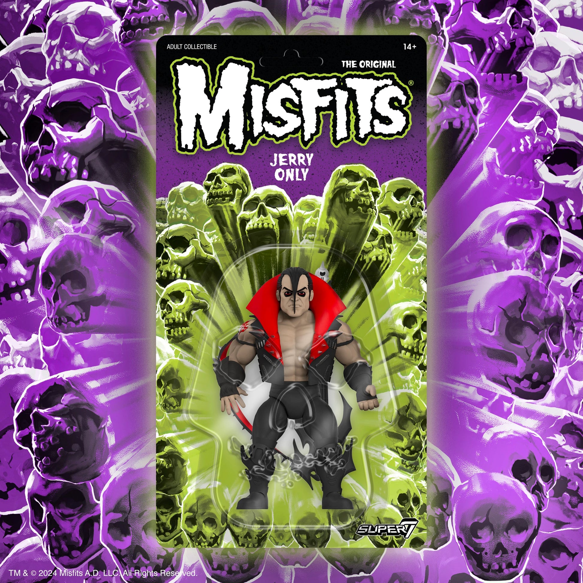 Super7 x Misfits - Jerry Only (Evil Master of Malice) 5.5" Action Figure